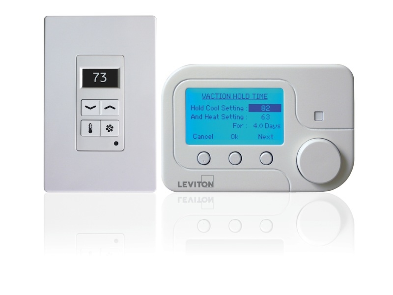 Leviton offers Thermostat Display Control for Omnistat2 RC2000 series