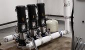 Triplex pump package installation